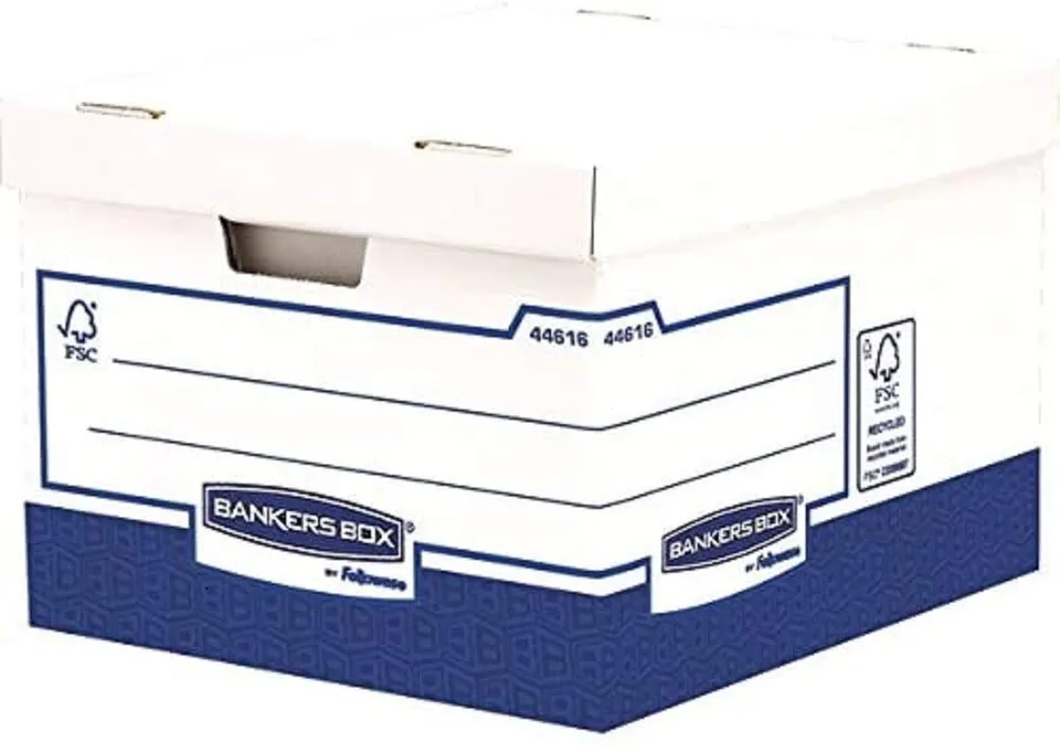 bankers-box-system-archivbox-a4-blau-wei-10-st-ck image 1