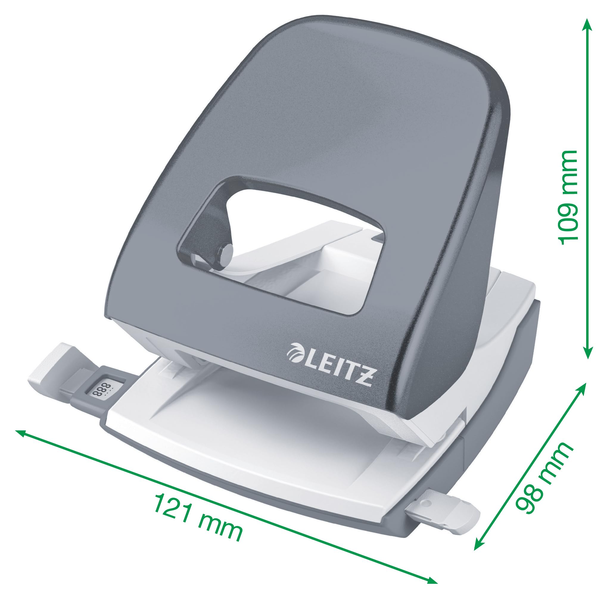 leitz-wow-locher-metall-30-blatt-gelb-50082016 image 3