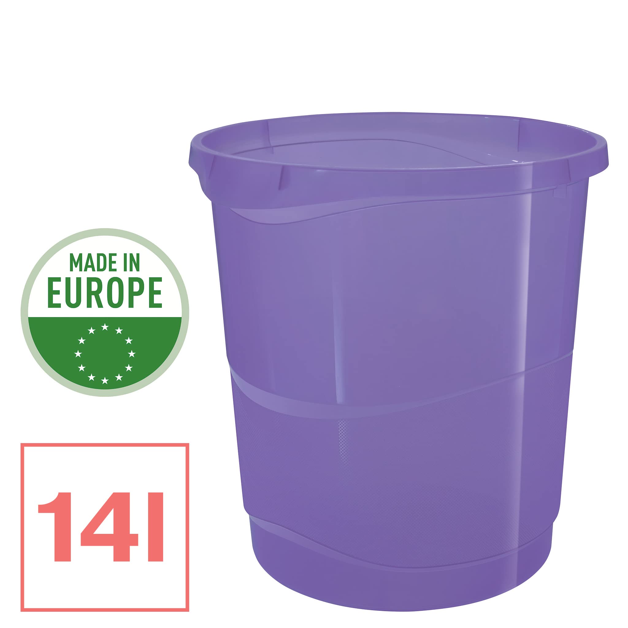 esselte-colour-breeze-papierkorb-14-liter-lavendel-kunststoff-mit-pr-gemuster image 3