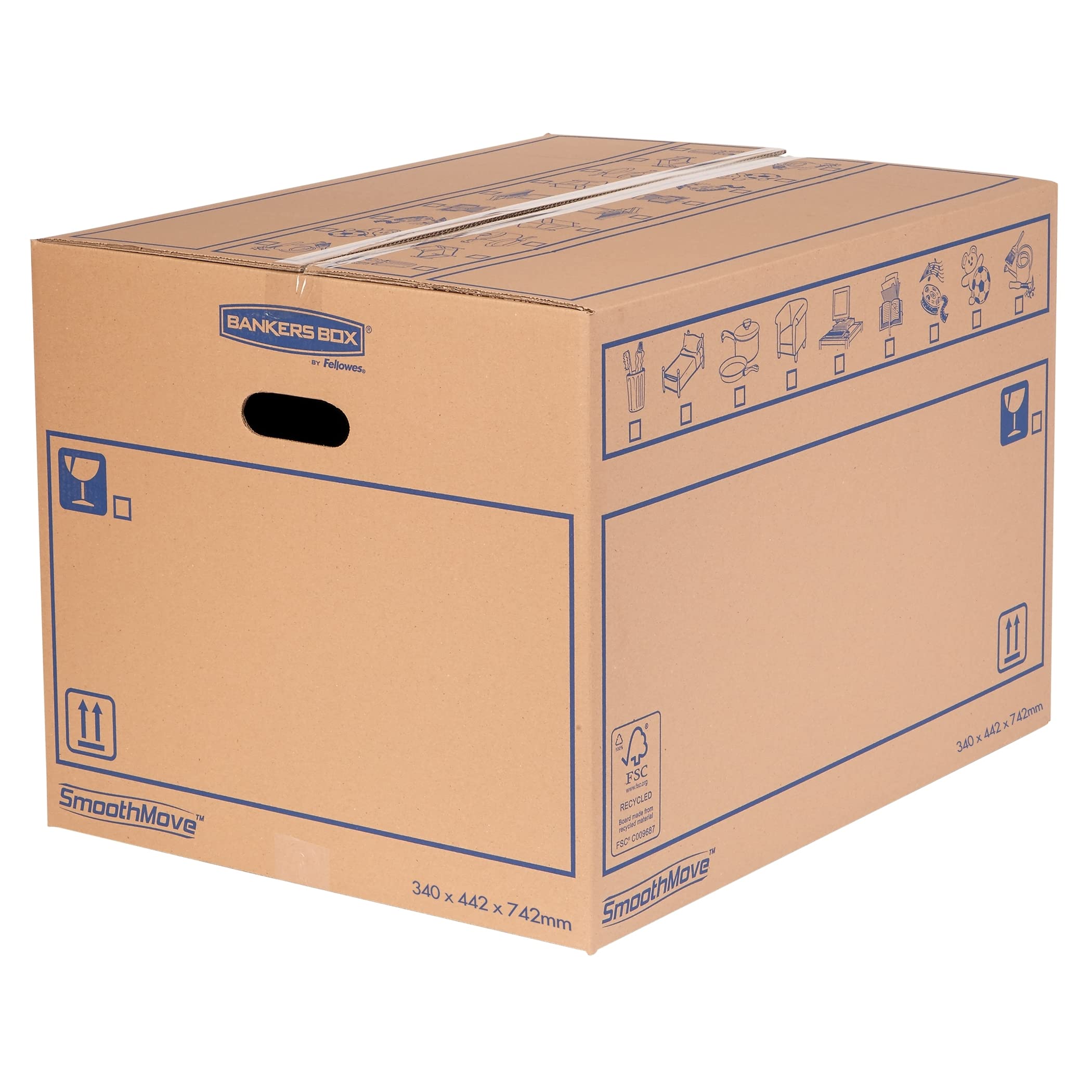 bankers-box-umzugskarton-smoothmove-112l-10-st-ck-recycelte-wellpappe image 1