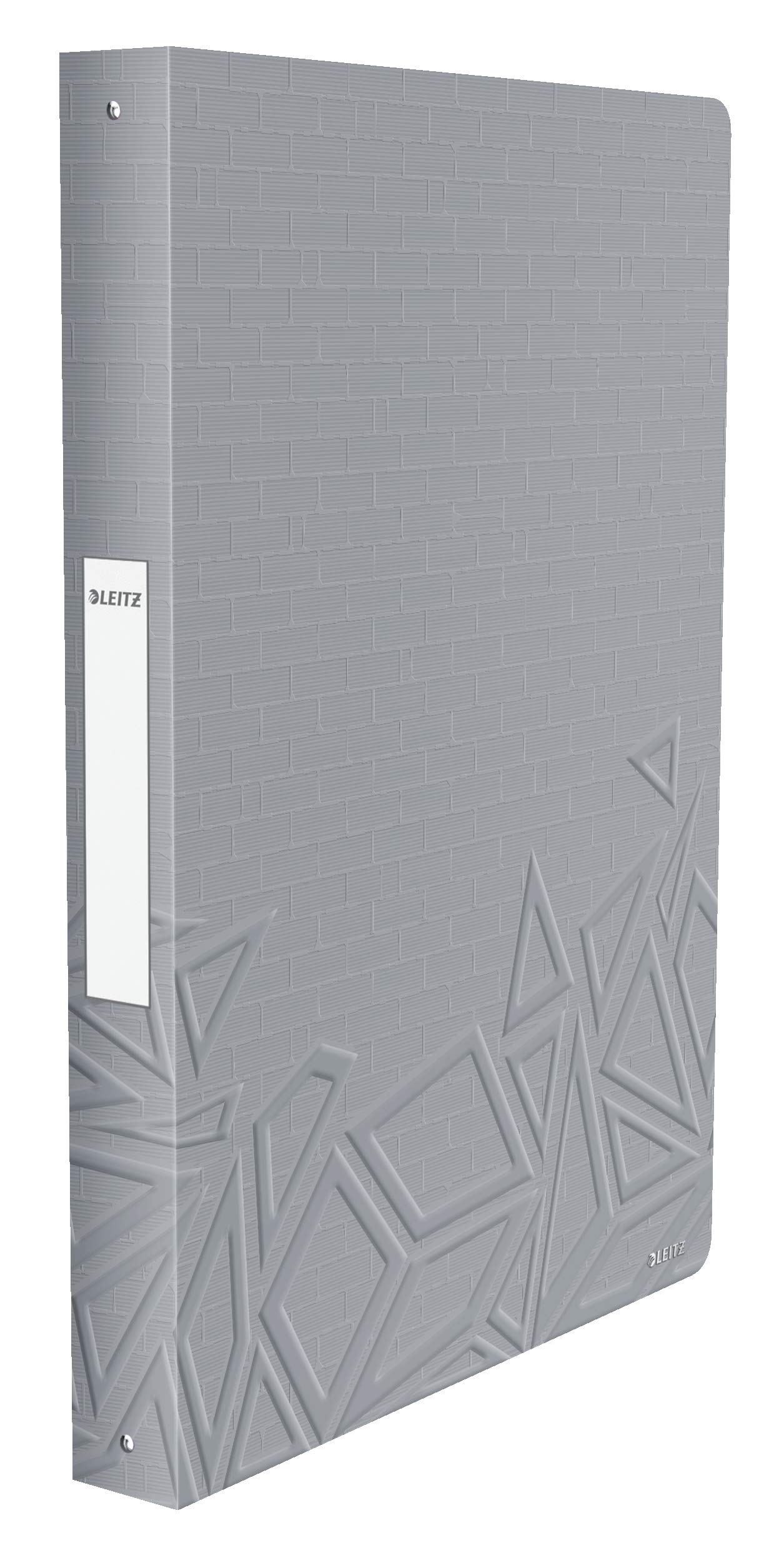 leitz-urban-chic-ringbuch-a4-grau-38-mm-4-d-ring-mechanik-bis-240-blatt image 1