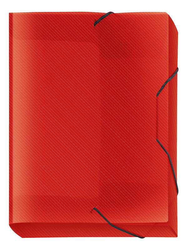 veloflex-sammelbox-crystal-din-a4-pp-30-mm-transparent-rot image 2