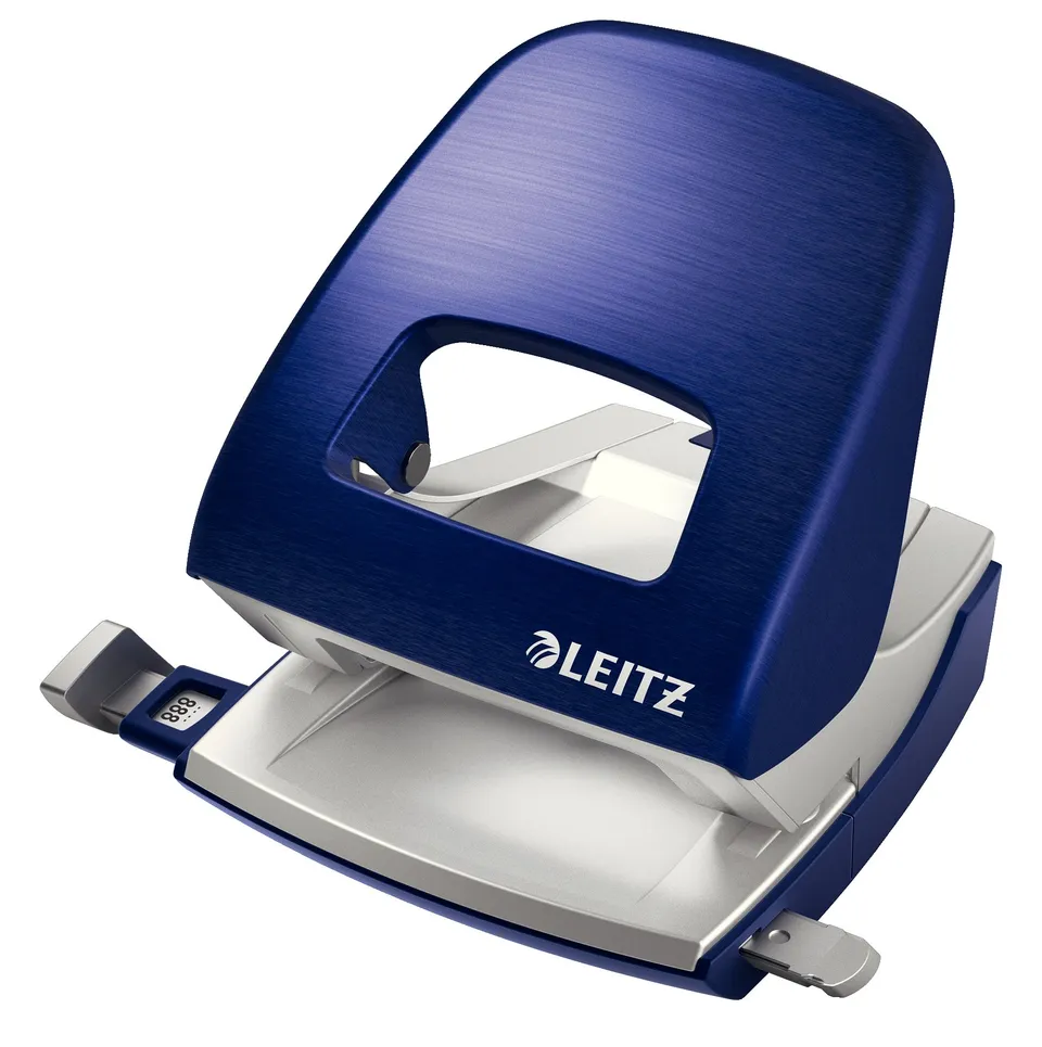 leitz-style-b-rolocher-metall-30-blatt-titanblau-50060069 image 1