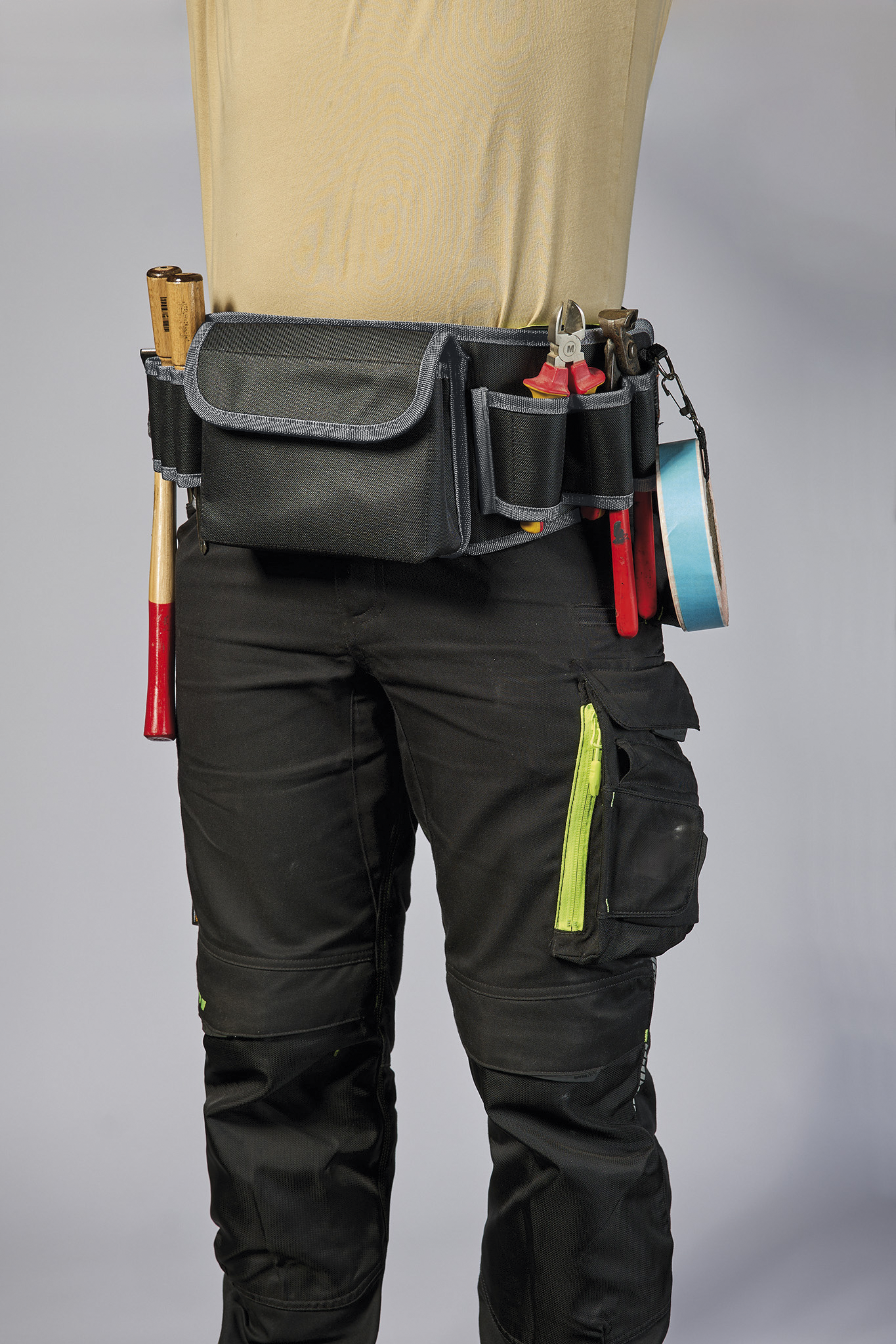 veloflex-tool-bag-m-werkzeug-g-rteltasche-schwarz-grau image 7