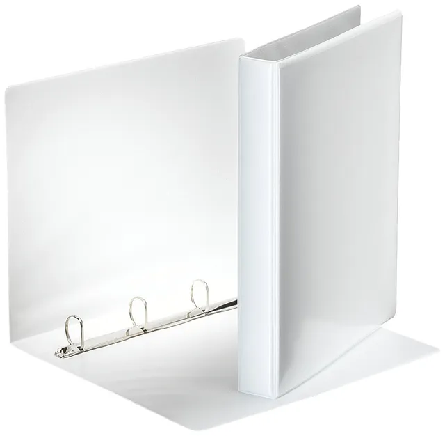 esselte-pr-sentations-ringbuch-a4-4-ringe-25-mm-vollplastik-wei-49702 image 1