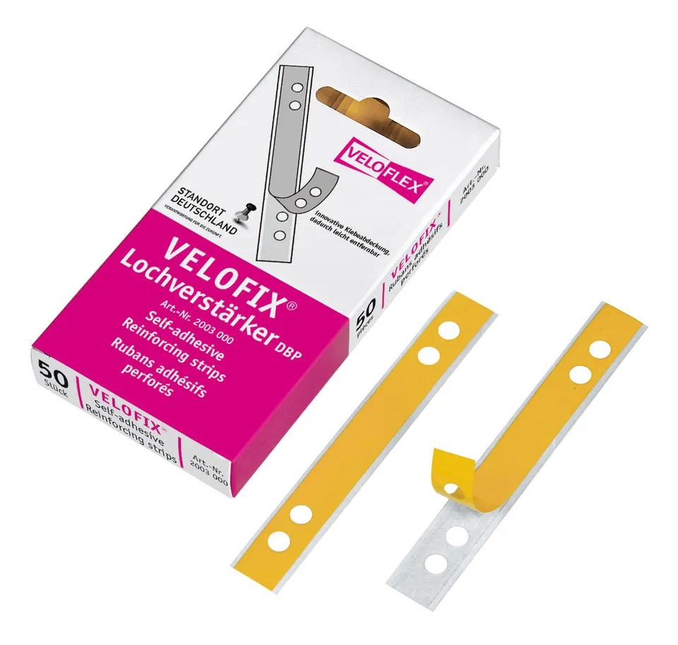 velofix-lochverst-rker-105-x-15-mm-selbstklebend-glasklar-50er-packung image 1