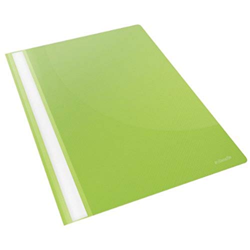 esselte-vivida-schnellhefter-a4-gr-n-transparenter-deckel-25-st-ck image 2
