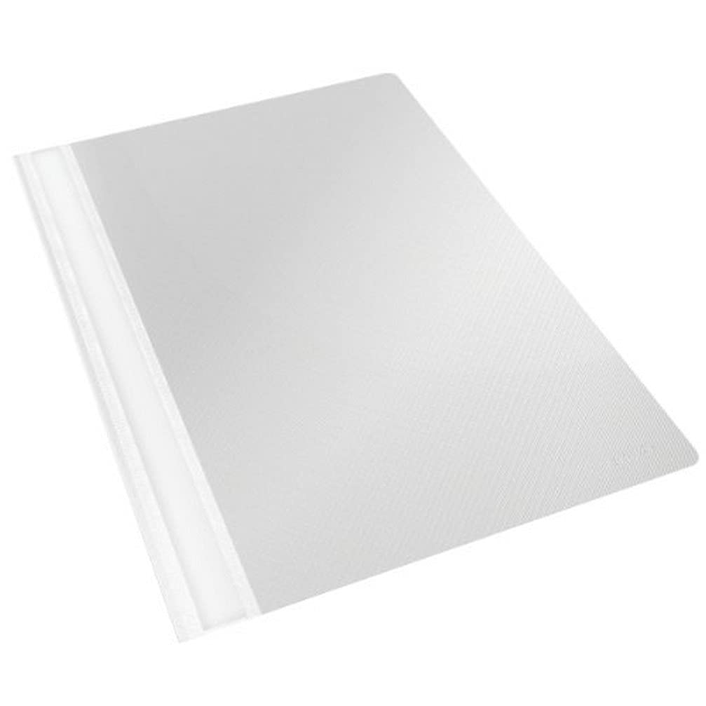 esselte-vivida-berichtsdatei-a4-wei-mit-klemm-mechanik-28321 image 1