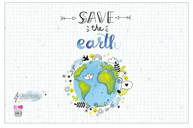 veloflex-save-the-earth-schreibunterlage-39-x-60-cm-karton image 1