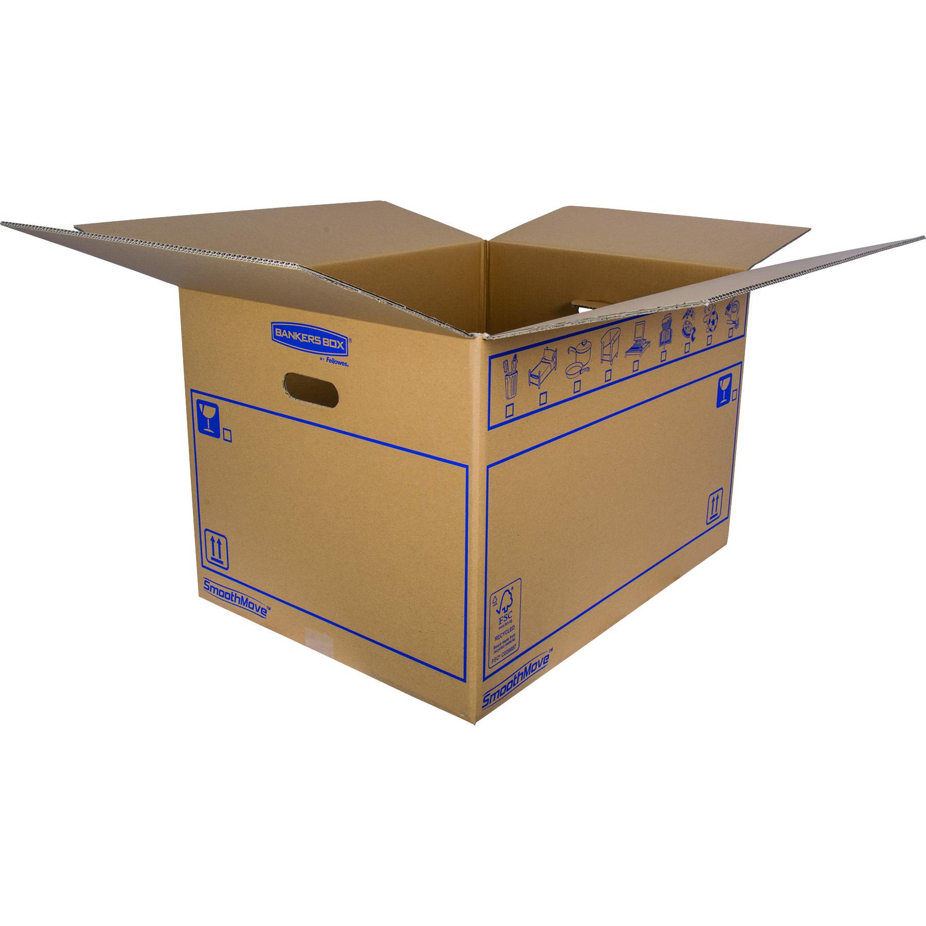 bankers-box-smoothmove-kartonbox-m-32-liter-43x30x25-cm-10er-pack-braun image 5