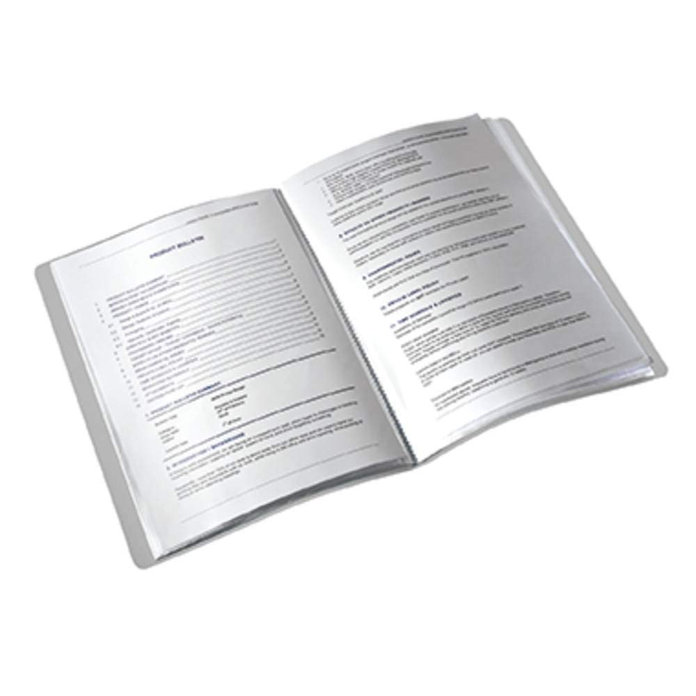 leitz-style-sichtbuch-a4-mit-20-h-llen-satinschwarz image 2