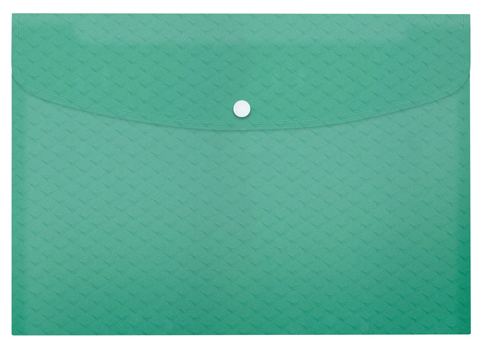 esselte-colour-breeze-a4-dokumententasche-3-st-ck-gr-n-mit-druckknopf image 1
