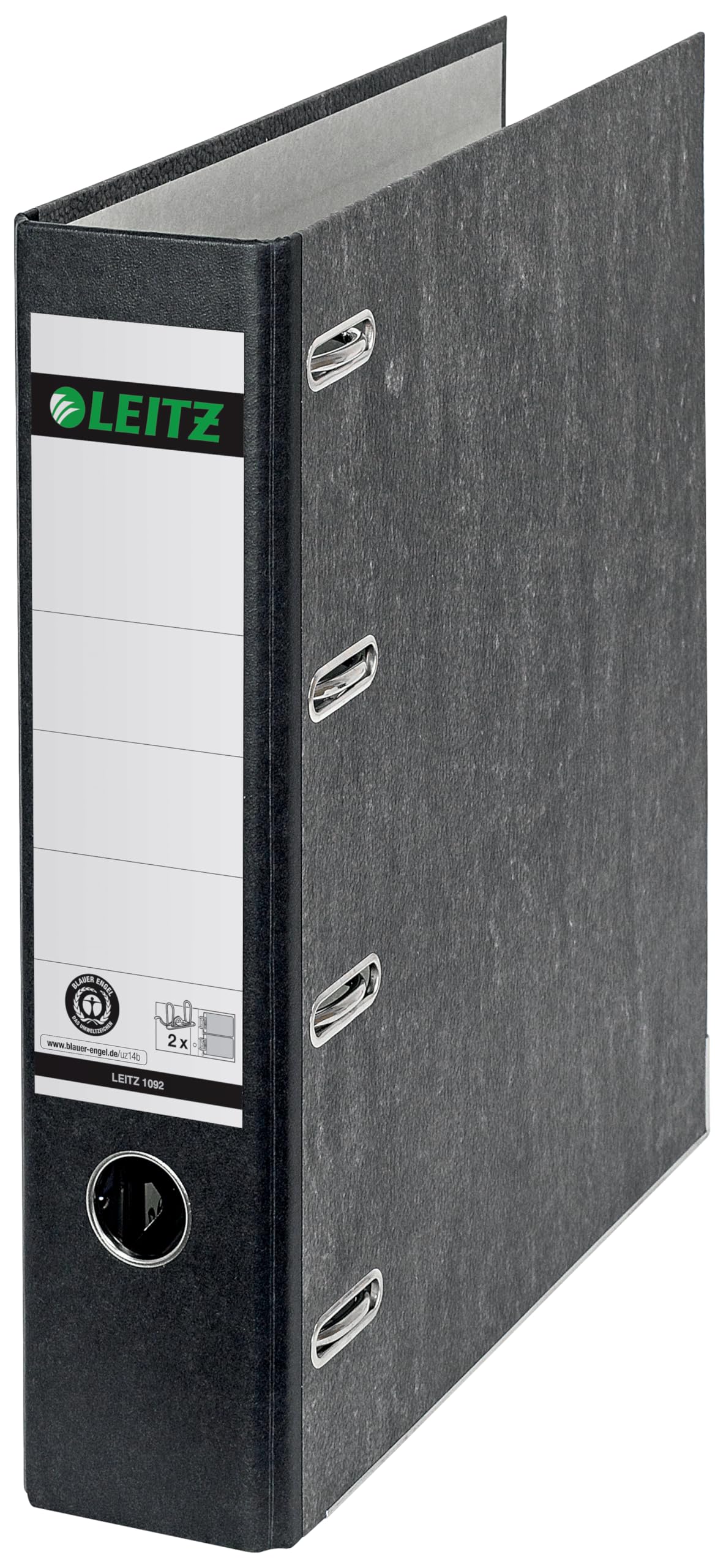 leitz-standard-doppelordner-180-schwarz-10920000 image 1