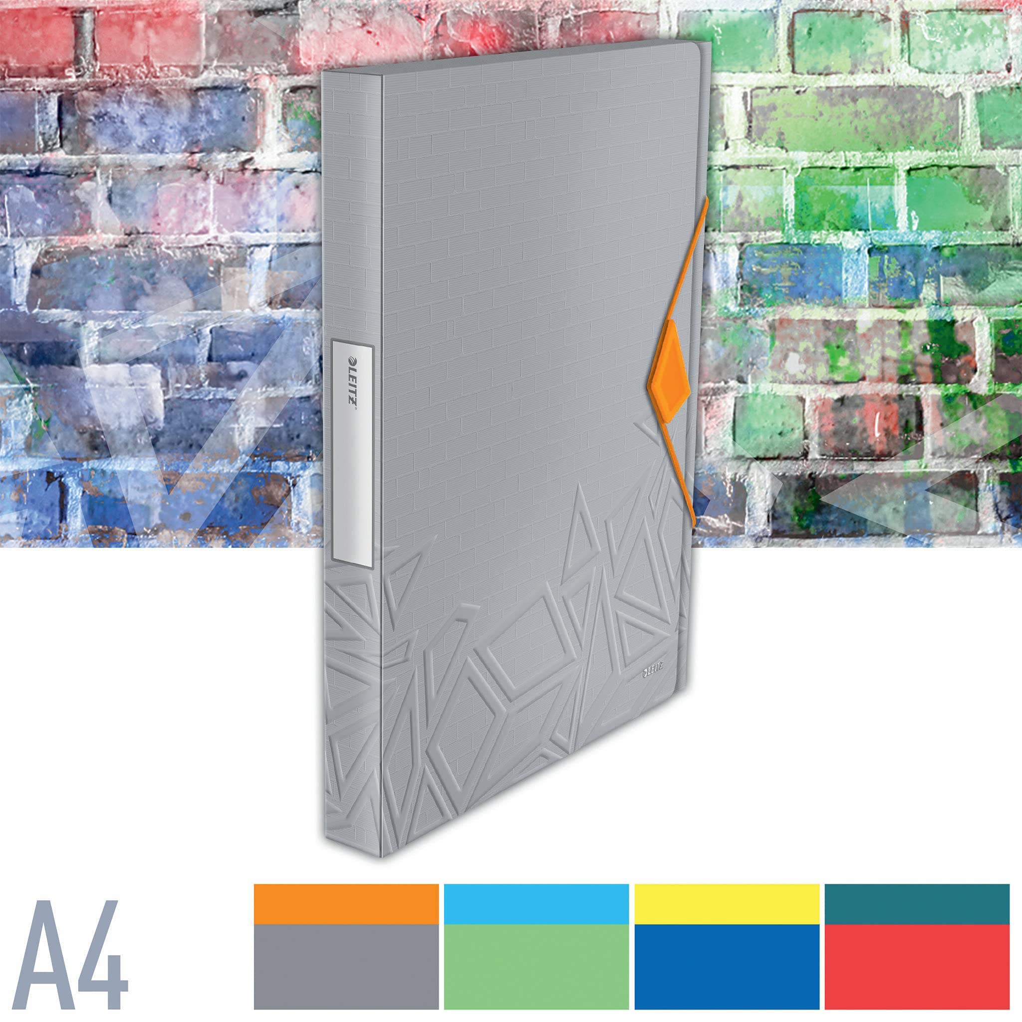 leitz-urban-chic-ablagebox-a4-250-blatt-grau-39480088 image 2