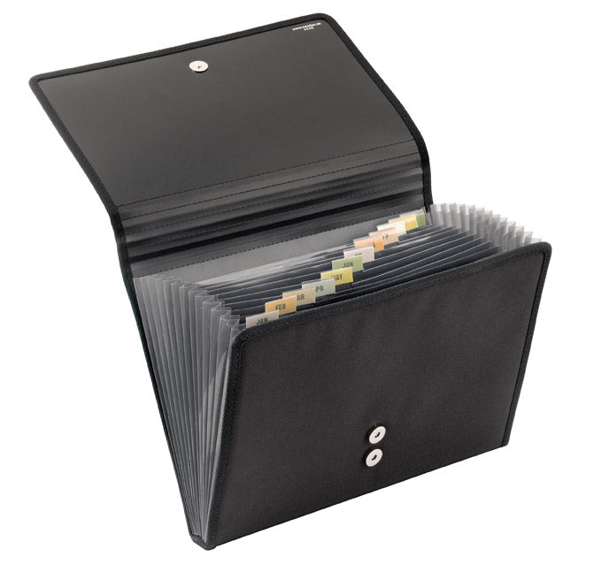 veloflex-f-chermappe-office-din-a4-textil-12-f-cher-mit-taben-magnetverschluss-s image 1
