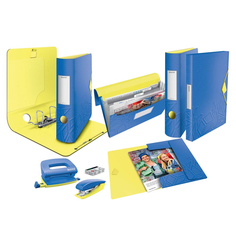 leitz-urban-chic-ringbuch-a4-4-ring-38-mm-f-r-240-blatt-blau image 5