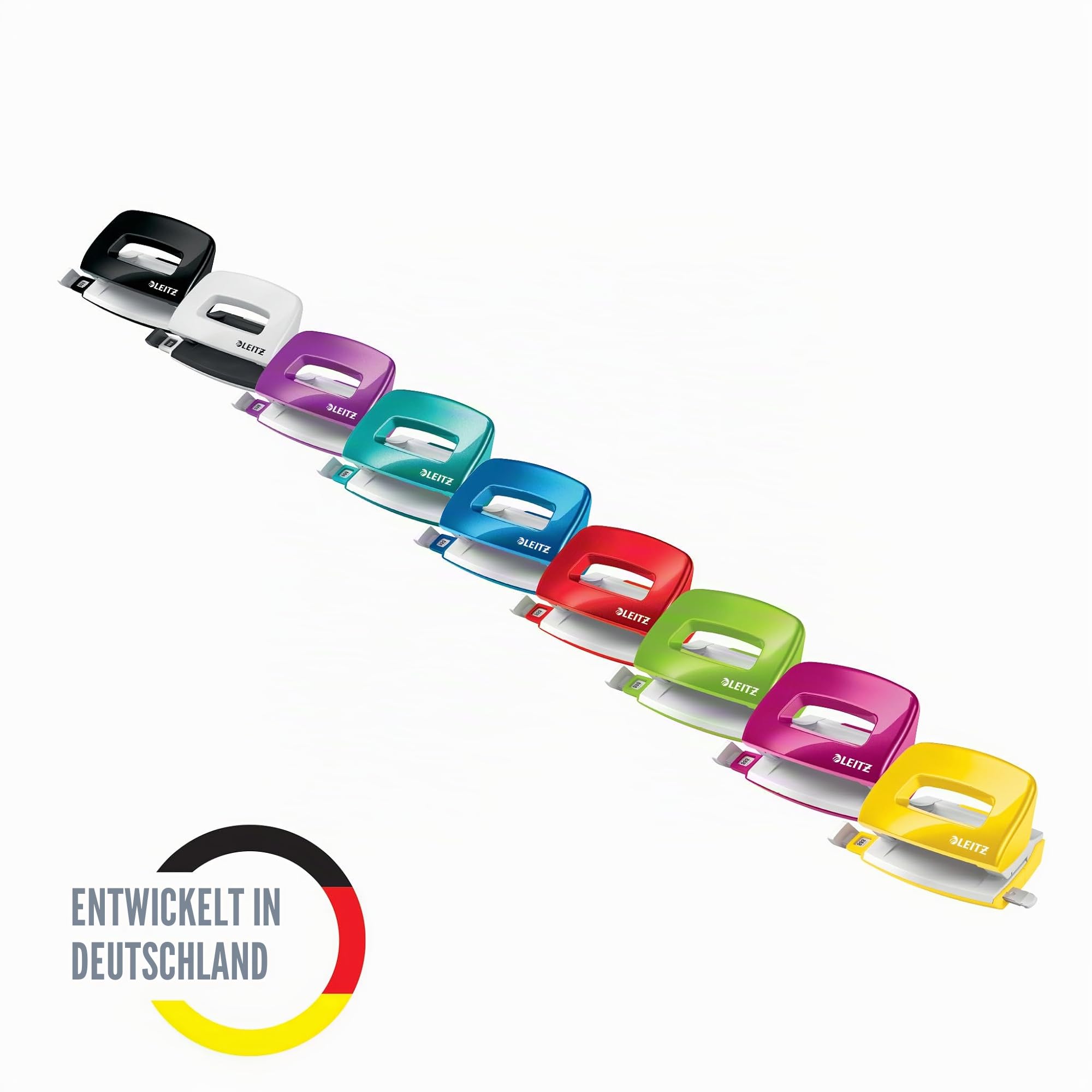leitz-mini-locher-metall-wow-serie-gelb-10-blatt-50601016 image 5