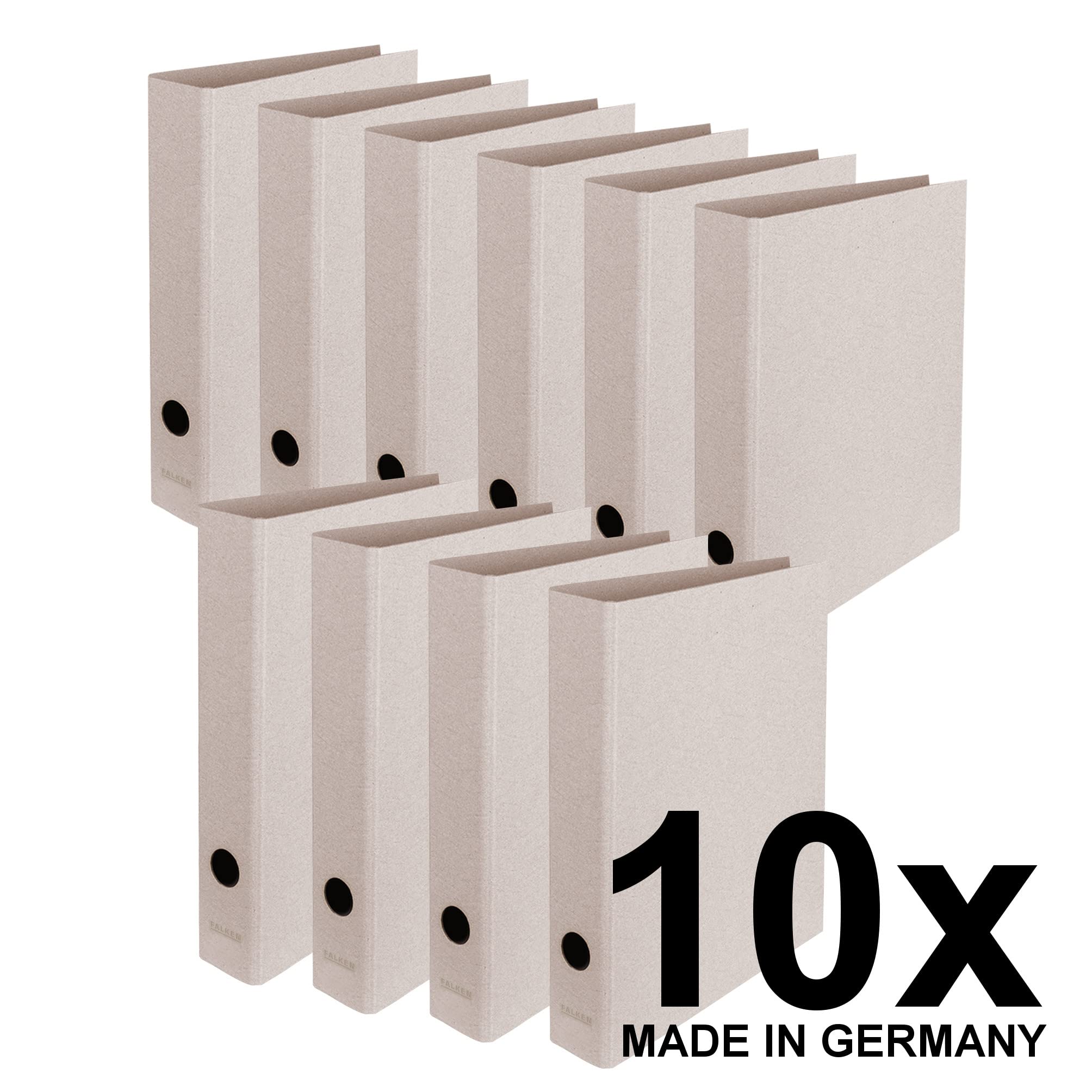 falken-pure-raw-vegan-ordner-din-a4-5-cm-grau-10er-pack image 2