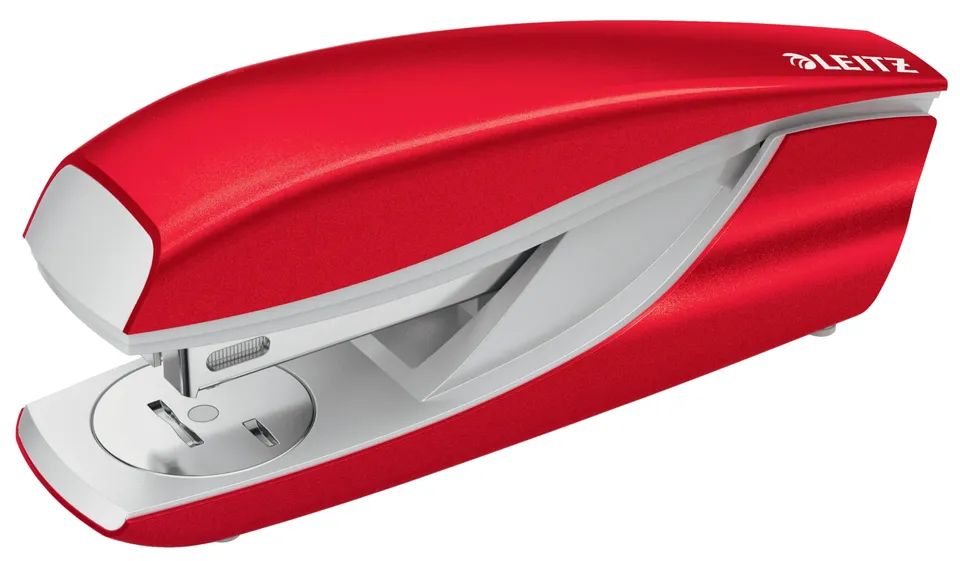 leitz-wow-heftger-t-30-blatt-metall-rot-55022026-inkl-200-klammern image 1