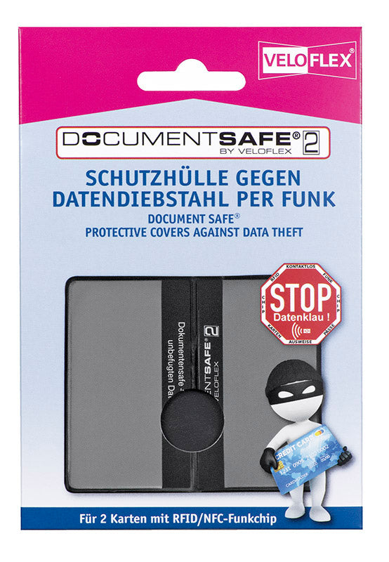 veloflex-document-safe-2-schutzh-lle-rfid-nfc-f-r-2-karten-schwarz image 3