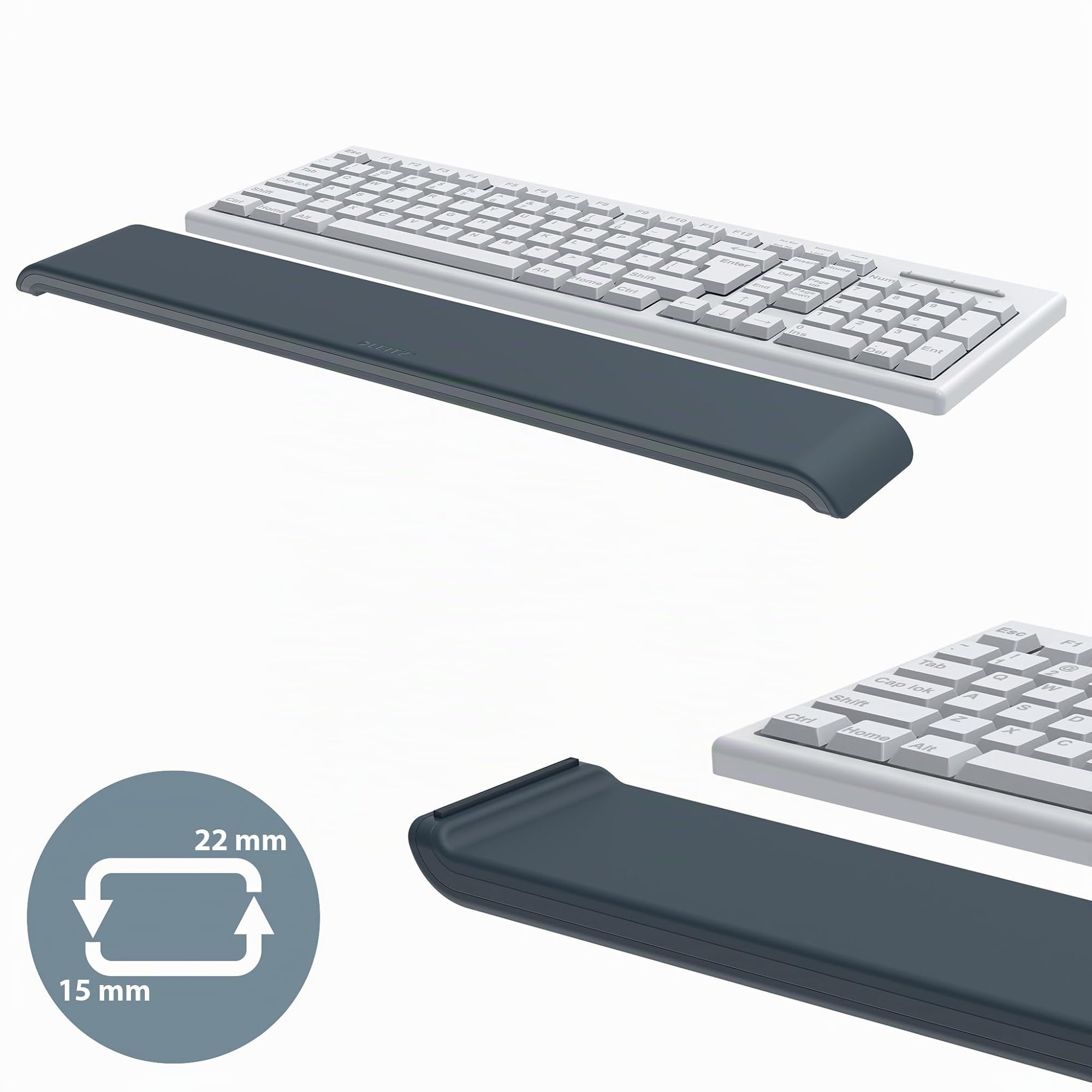 leitz-ergo-handgelenkauflage-f-r-tastatur-65230089-samtgrau image 3