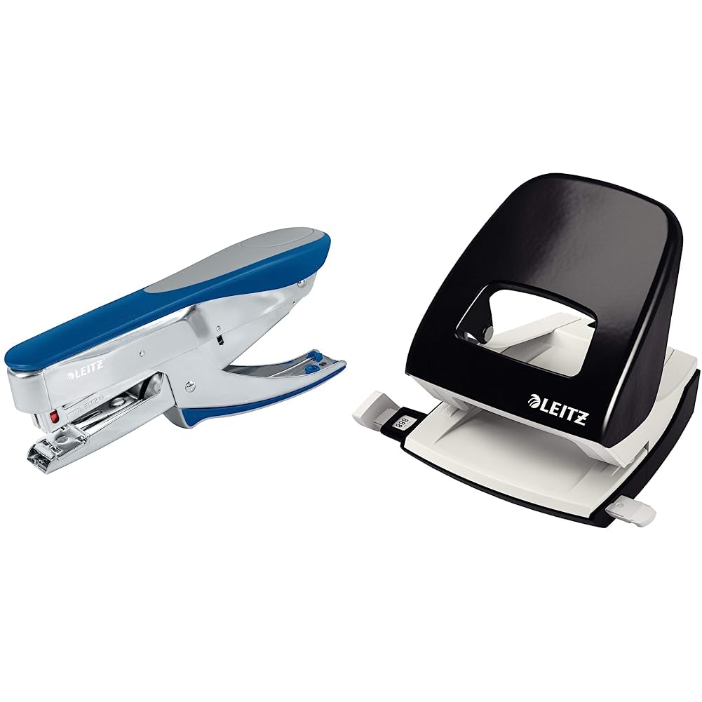 leitz-heftzange-f-r-40-blatt-mit-hinterlademechanik-metall-silber image 5