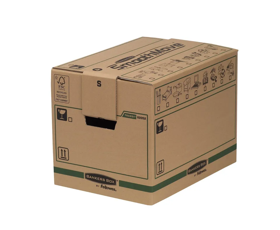 bankers-box-smoothmove-heavy-duty-umzugskarton-37-5-liter-30-x-30-x-40-5-cm-5-st image 1