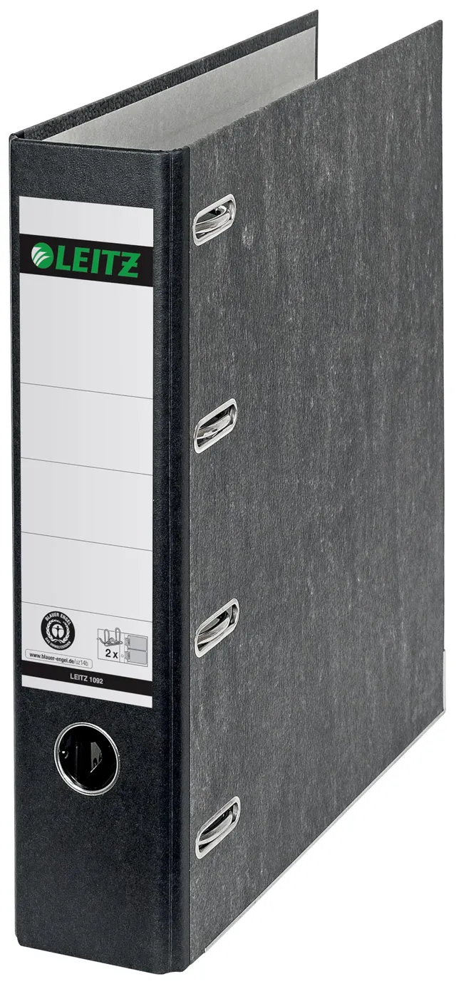leitz-standard-doppelordner-180-schwarz-10920000 image 1