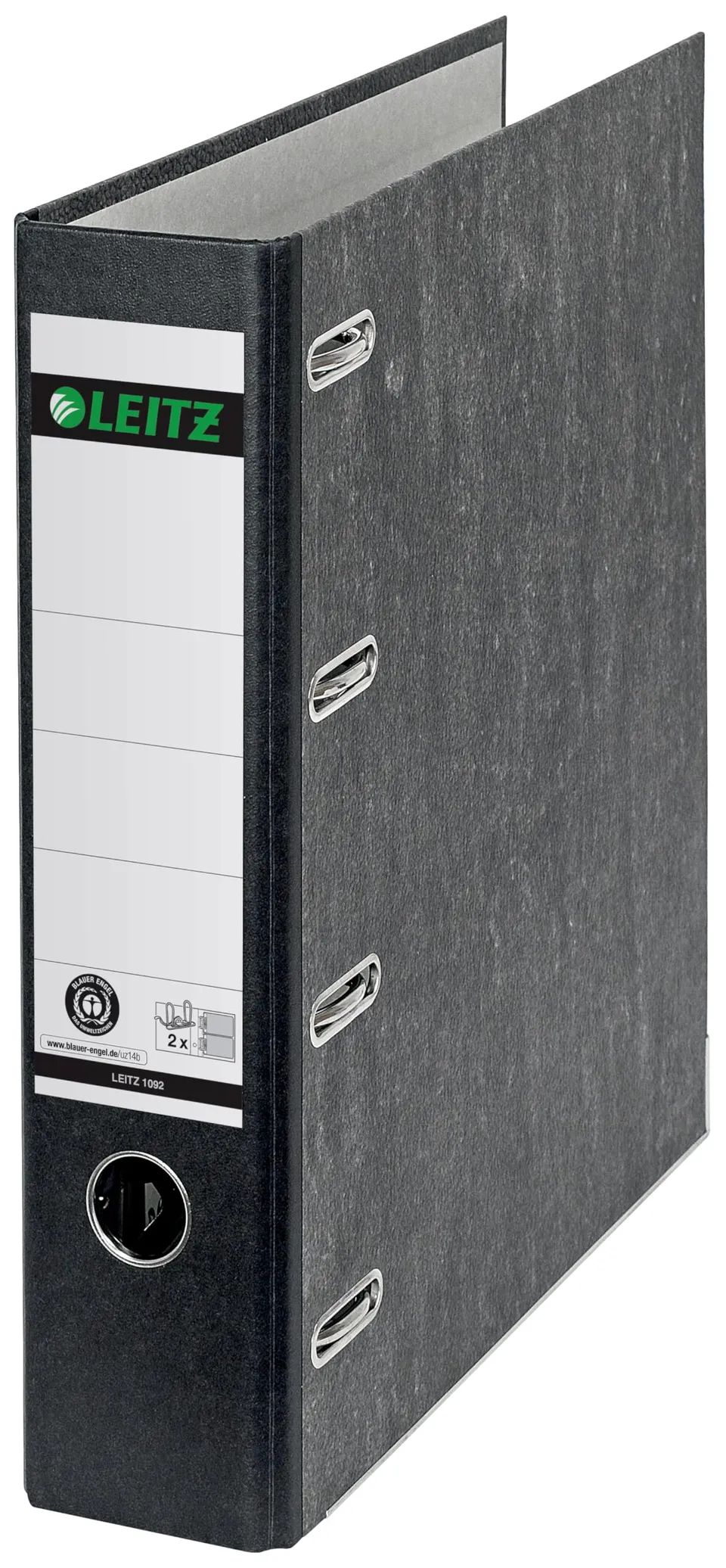leitz-standard-doppelordner-180-schwarz-10920000 image 1