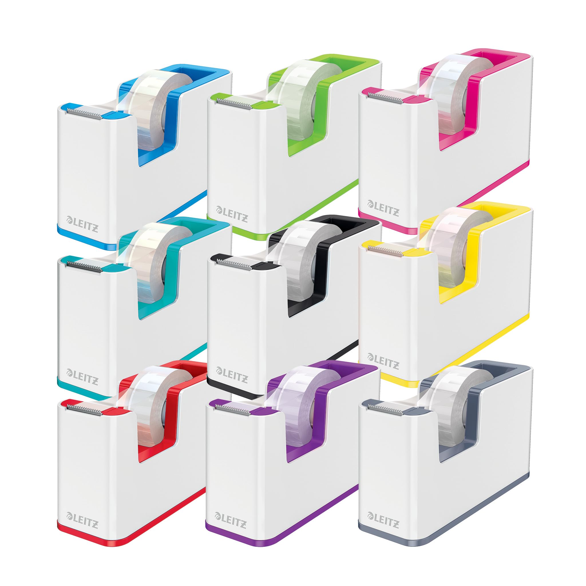 leitz-wow-klebeband-tischabroller-duo-colour-wei-grau-inkl-klebeband image 5