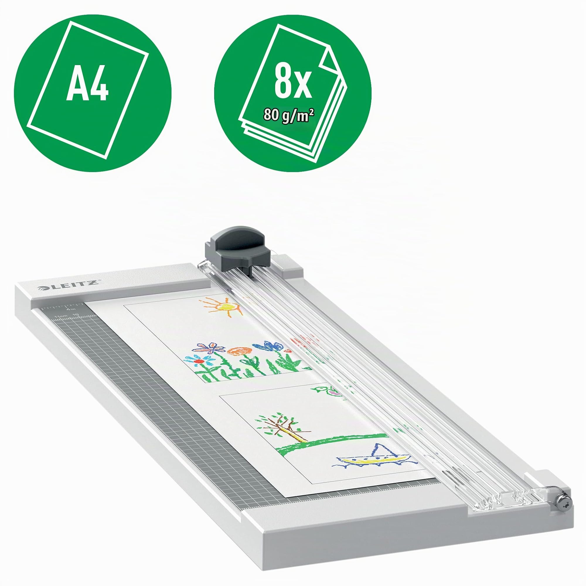 leitz-home-papierschneider-a4-bis-8-blatt-90250000 image 2
