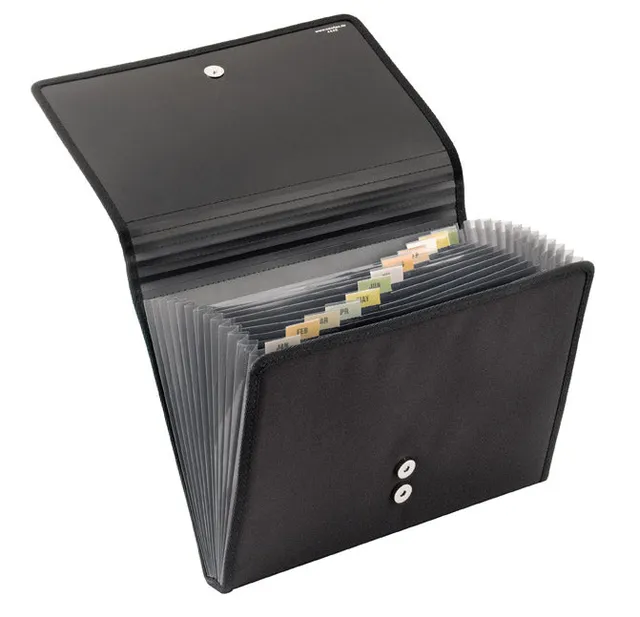 veloflex-f-chermappe-office-din-a4-textil-12-f-cher-mit-taben-magnetverschluss-s image 1