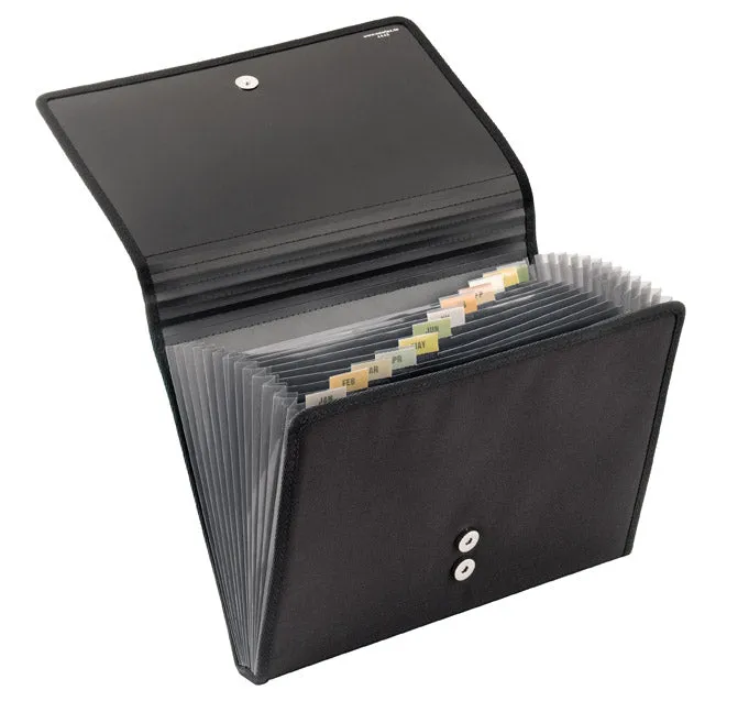 veloflex-f-chermappe-office-din-a4-textil-12-f-cher-mit-taben-magnetverschluss-s image 1