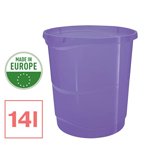 esselte-colour-breeze-papierkorb-14-liter-lavendel-kunststoff-mit-pr-gemuster image 8