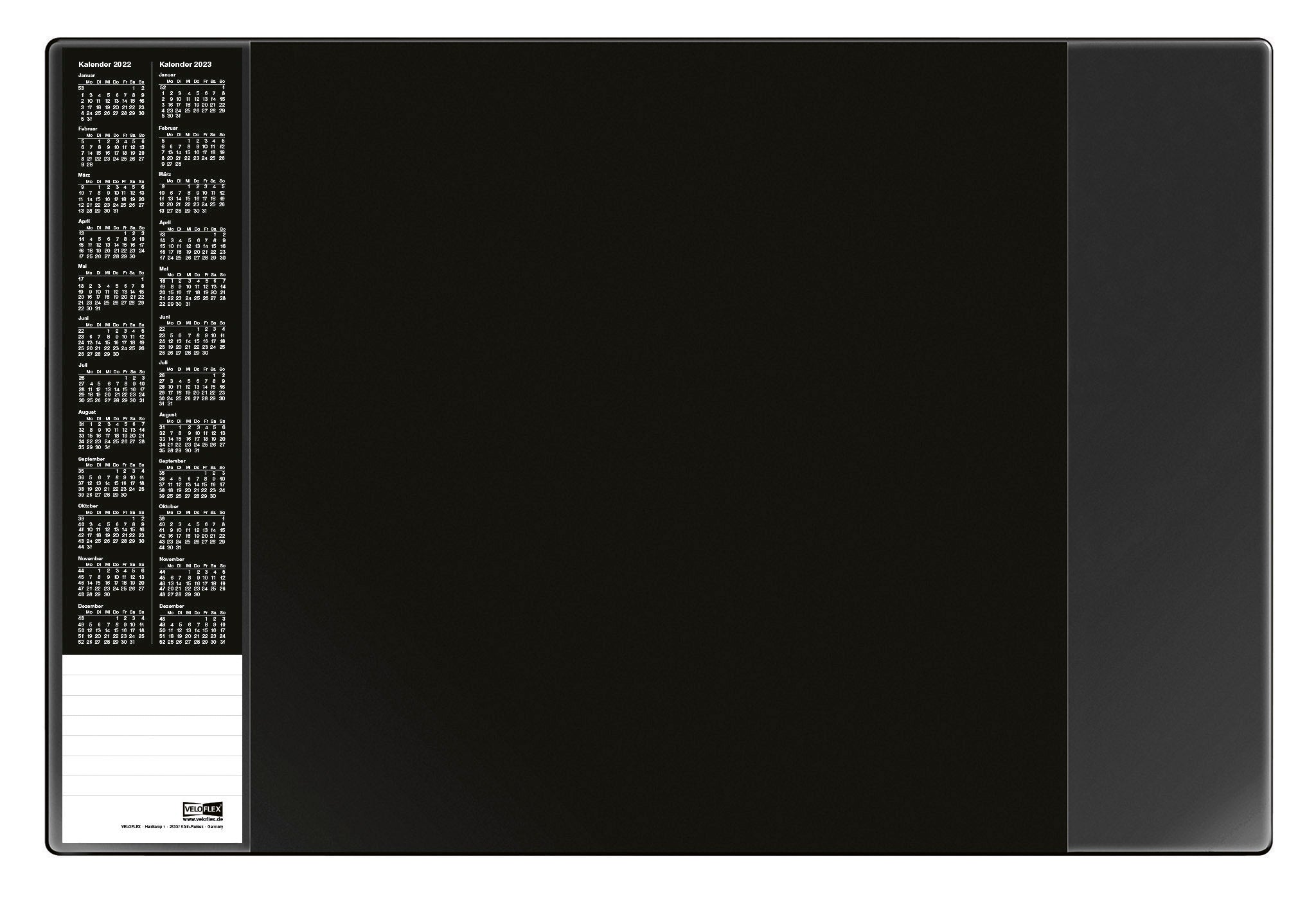 veloflex-schreibunterlage-velocolor-classic-40-x-60-cm-schwarz image 1