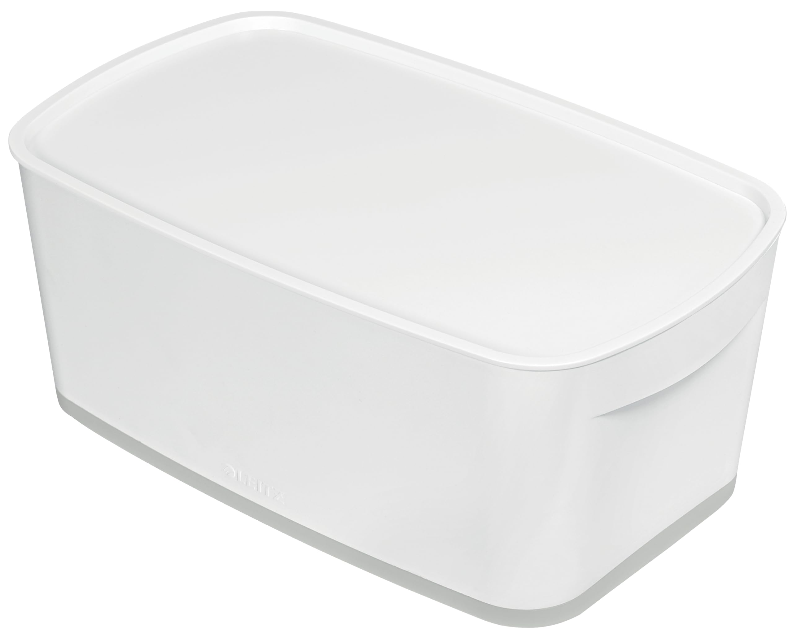 leitz-mybox-klein-a5-mit-deckel-wei-grau-5-l-aufbewahrungsbox-52291001 image 1