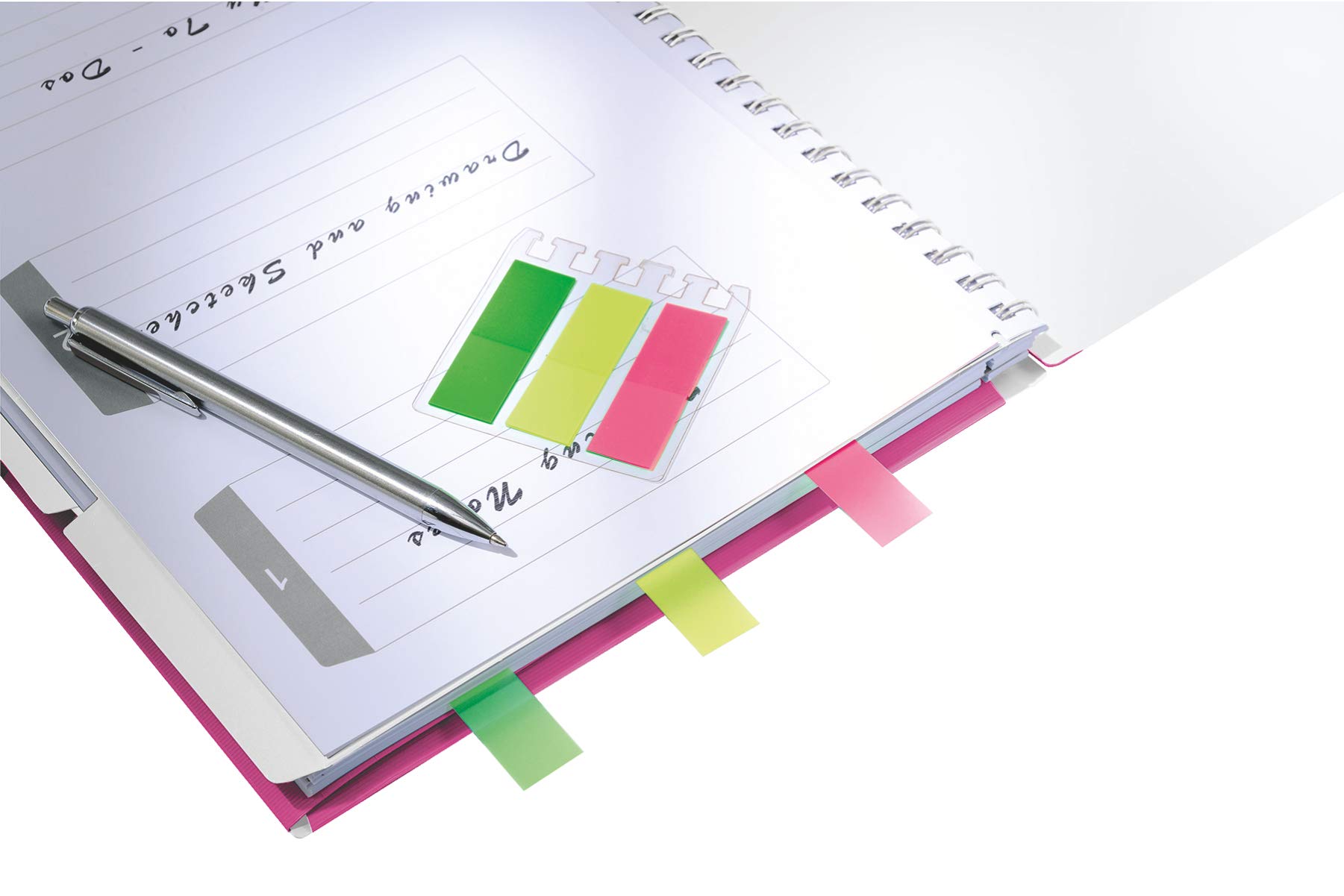 leitz-wow-be-mobile-kollegblock-a4-liniert-pink-metallic-46440023 image 3
