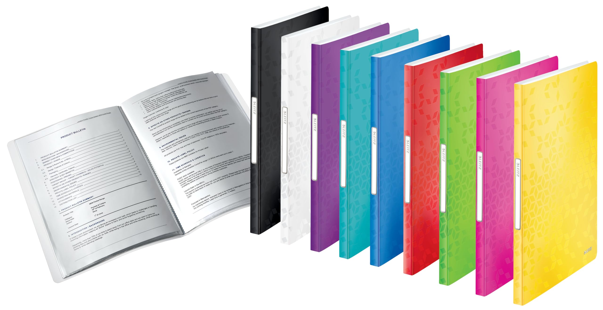 leitz-wow-sichtbuch-a4-46320095-mit-40-h-llen-f-r-80-blatt-schwarz image 5