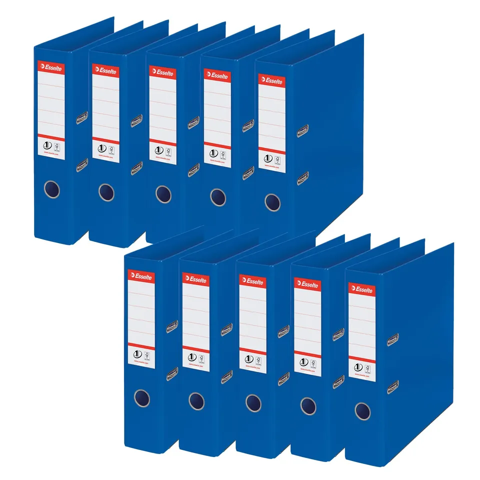esselte-vivida-ordner-breit-a4-10er-pack-blau-7-5-cm image 1