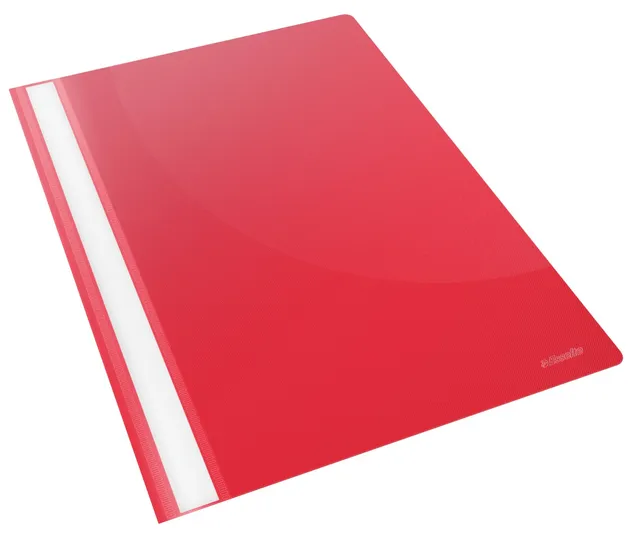 esselte-vivida-sichthefter-a4-rot-pp-mit-heftmechanik-28316 image 1