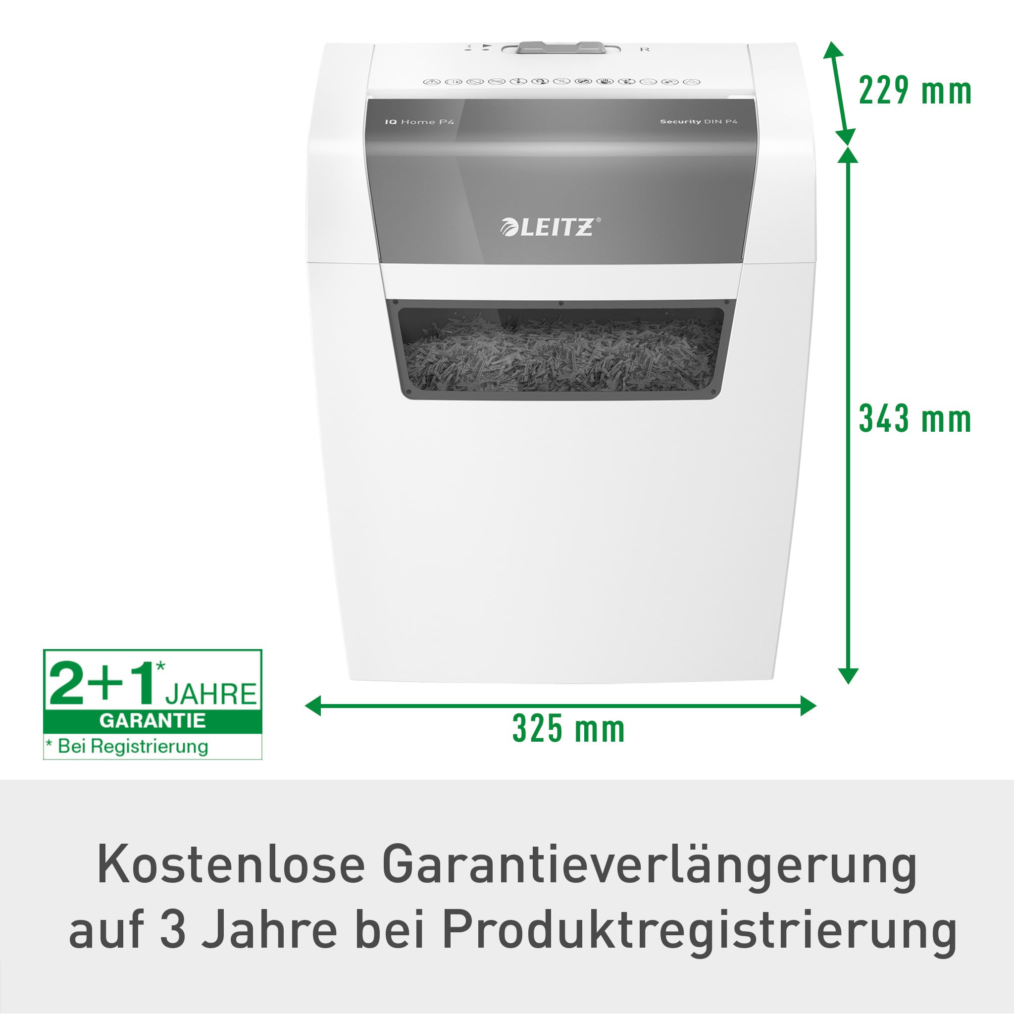 leitz-iq-home-aktenvernichter-p4-7-blatt-15-l-wei image 5