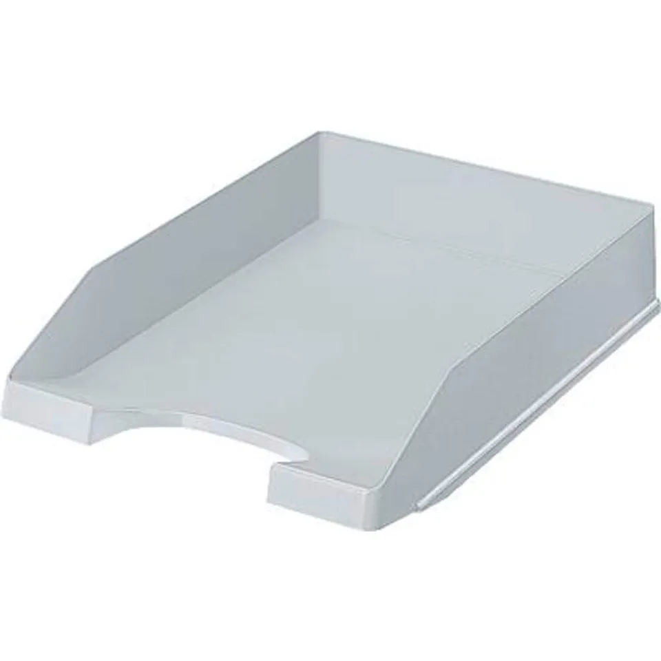 leitz-plus-briefkorb-standard-a4-briefablage-grau-52270085 image 1