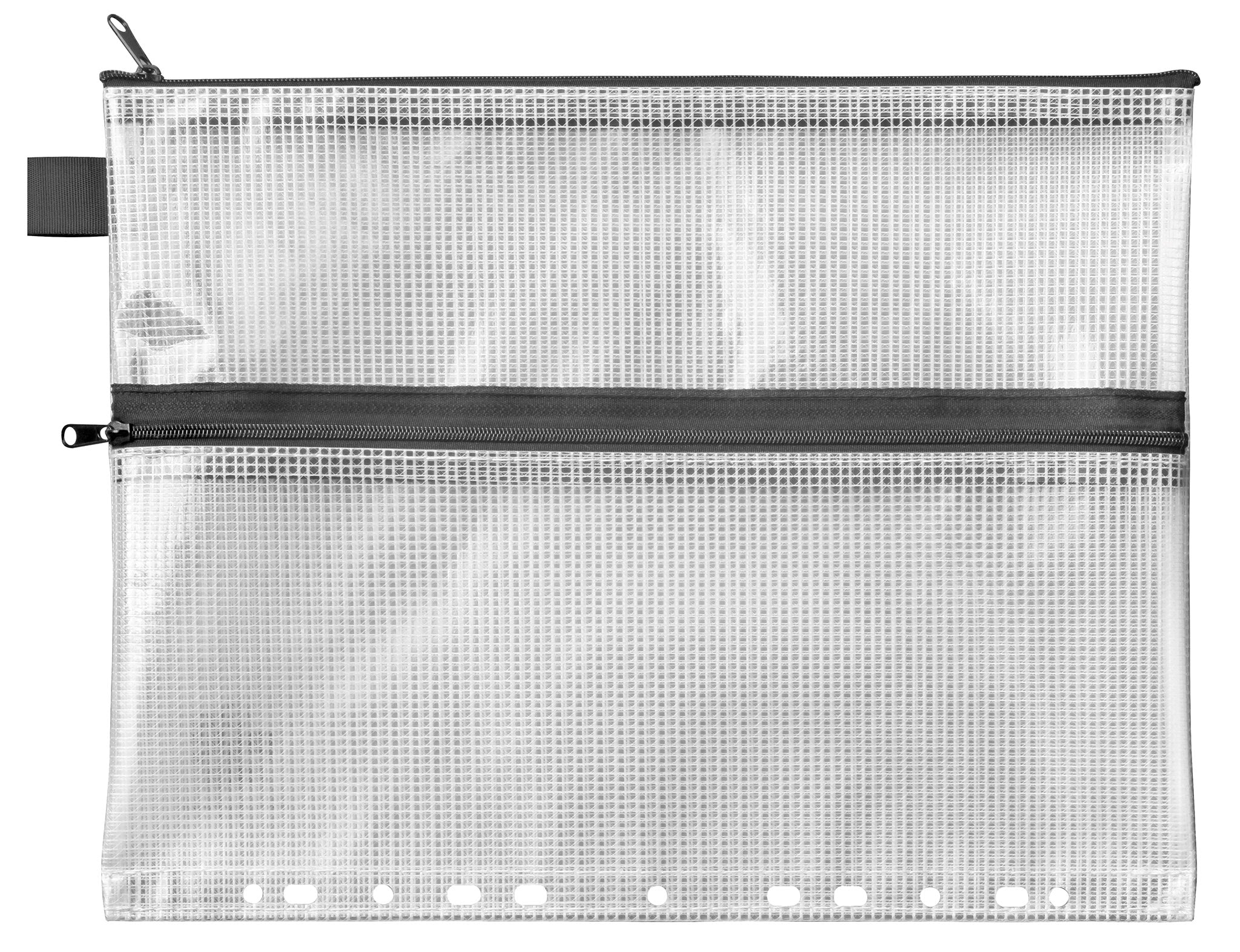 veloflex-rei-verschlusstasche-din-a4-eva-gewebeverst-rkt-pvc-frei-transparent image 1