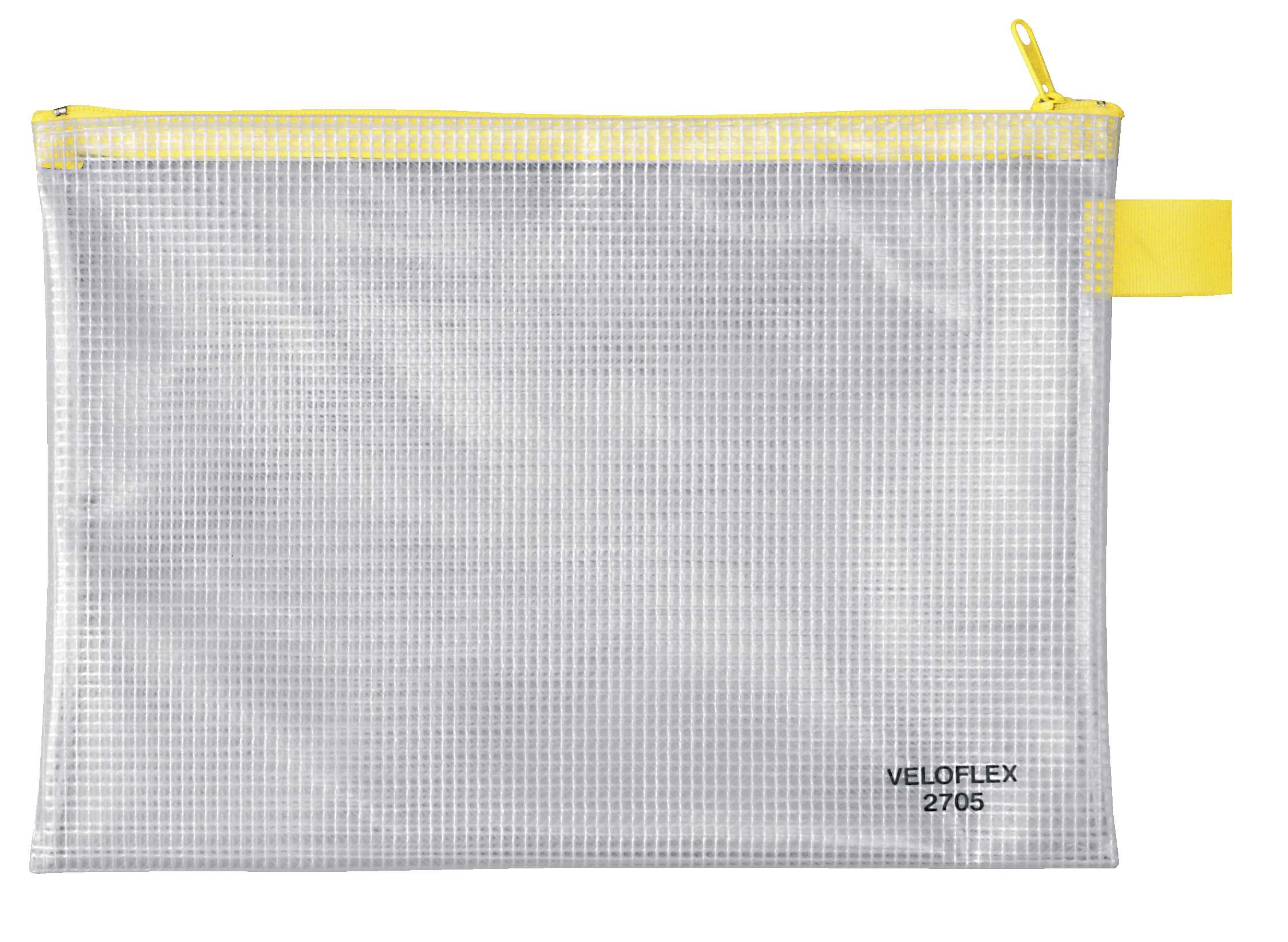 veloflex-velobag-rei-verschlusstasche-din-a5-pvc-350my-gelber-rv image 1