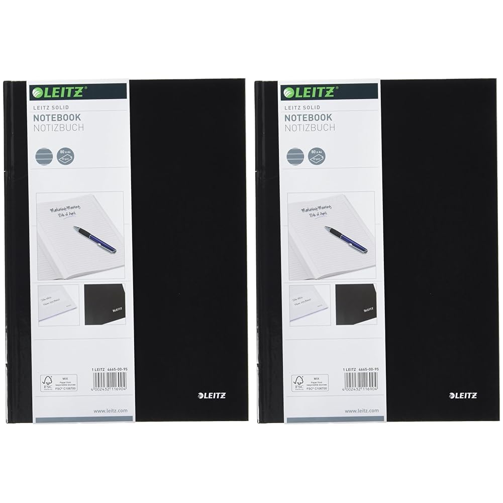 leitz-solid-notizbuch-a4-80-blatt-kariert-hardcover-hellgr-n image 5