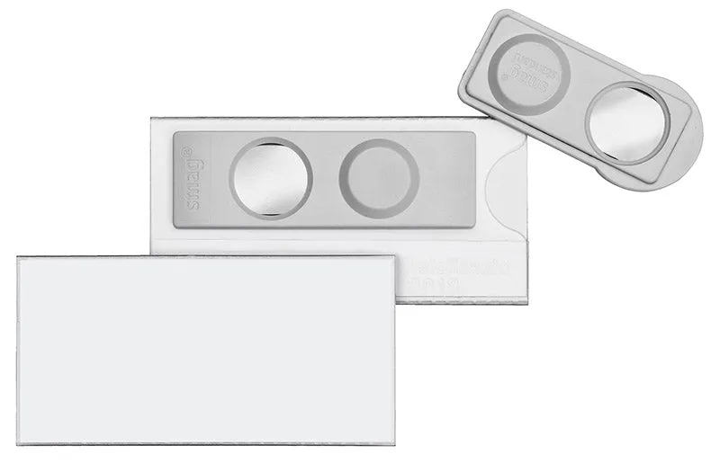 veloflex-velocard-magnet-namensschilder-60x30-mm-hart-pvc-doppelmagnet-transpare image 1