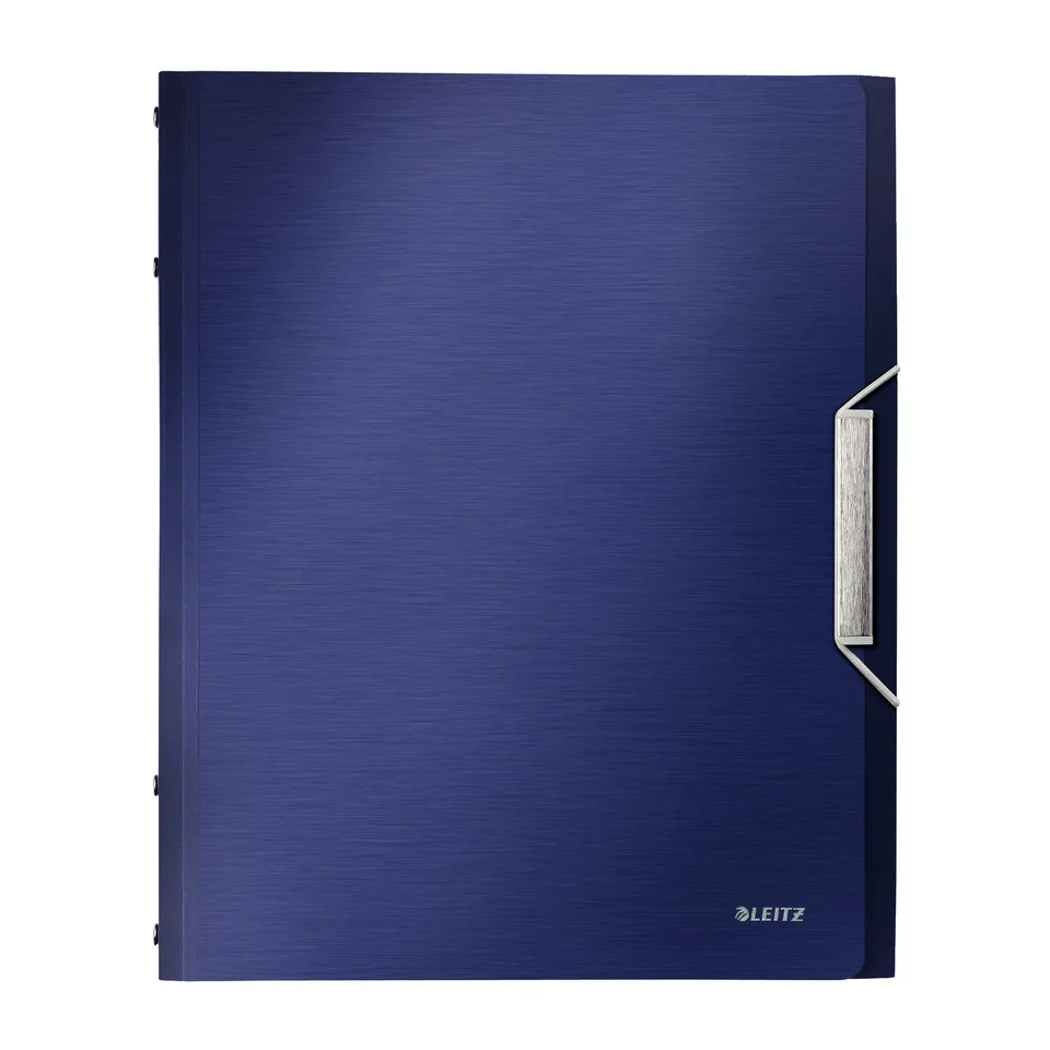 leitz-style-ordnungsmappe-39950069-6-f-cher-pp-titanblau image 1