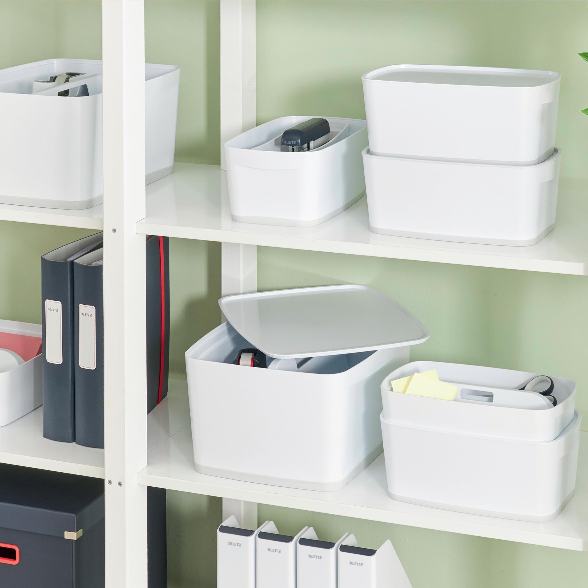 leitz-mybox-klein-a5-mit-deckel-wei-grau-5-l-aufbewahrungsbox-52291001 image 7