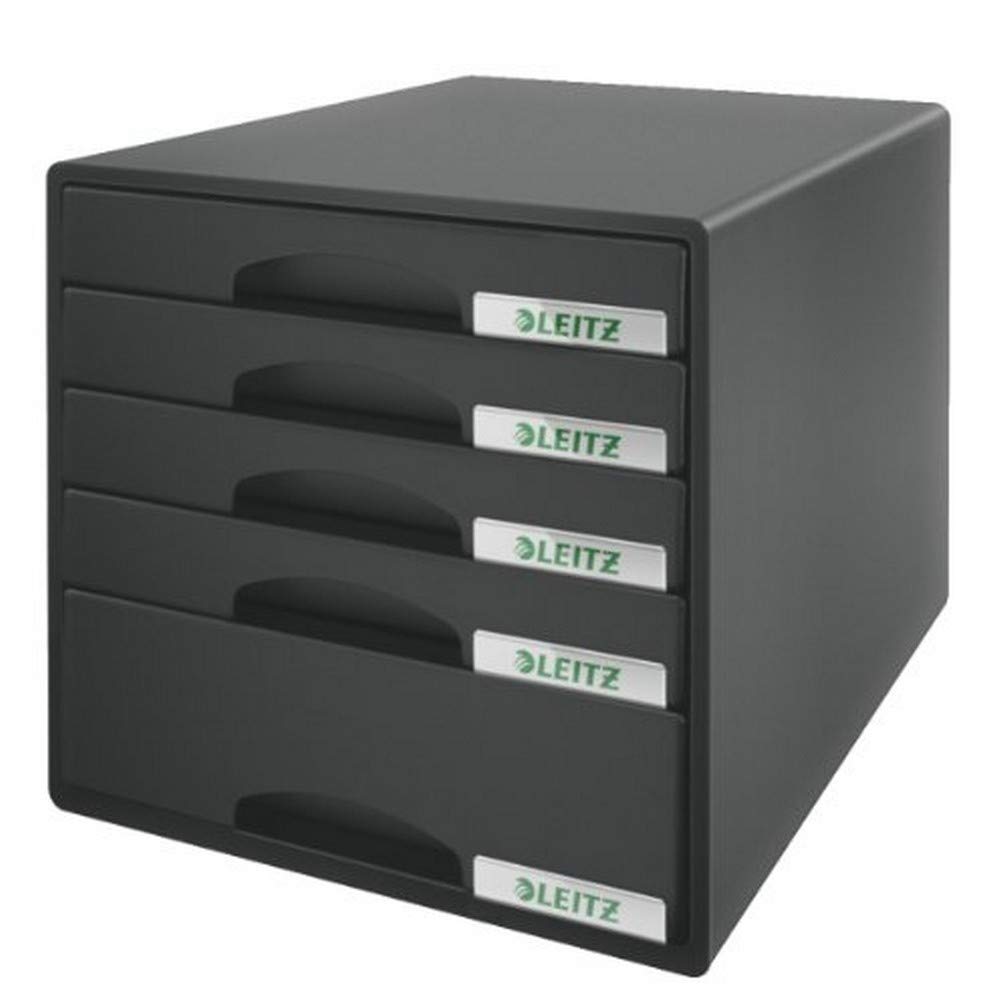 leitz-plus-52120095-schubladenbox-mit-6-schubladen-schwarz-f-r-a4 image 2