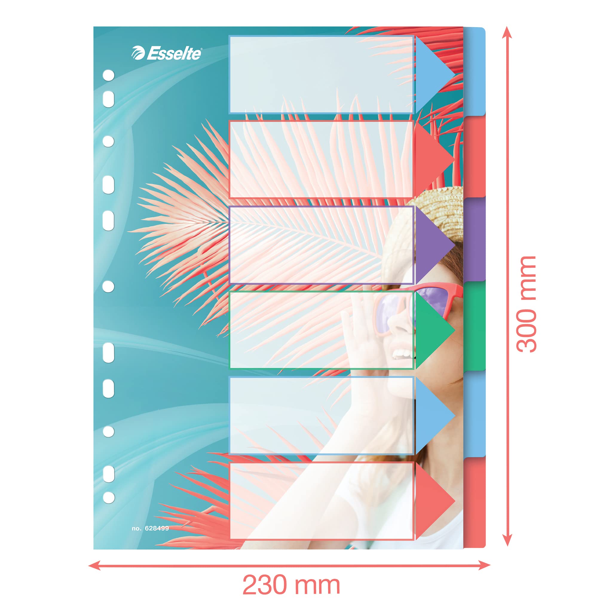 esselte-colour-breeze-a4-registerkarten-1-6-mehrfarbig image 4